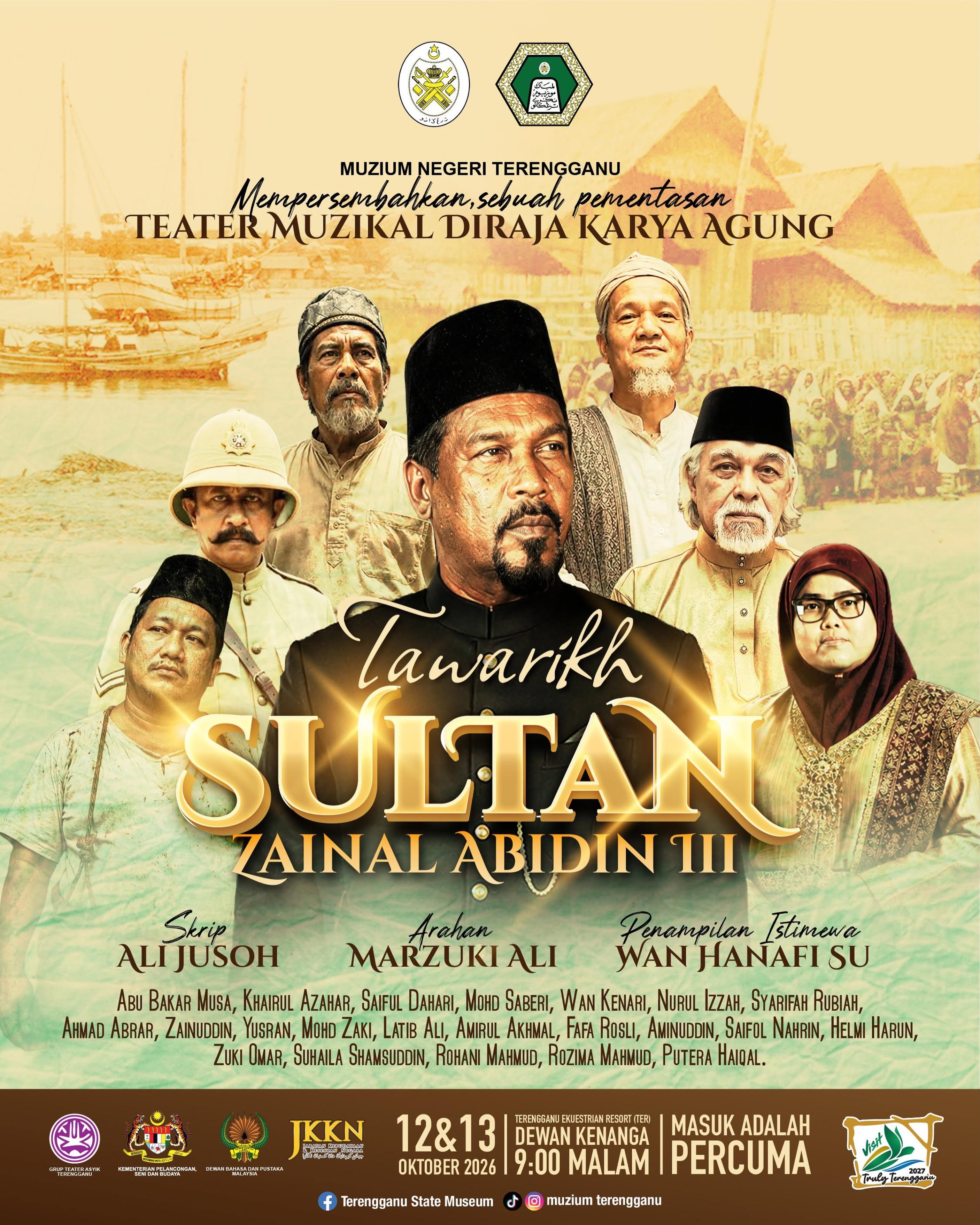 Muzium Terengganu Hidupkan Sejarah Menerusi Teater Muzikal