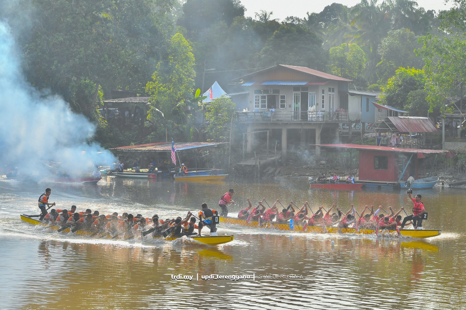 Sungai Nerus Berpotensi Jadi Lokasi Festival Perahu Panjang Peringkat Nasional
