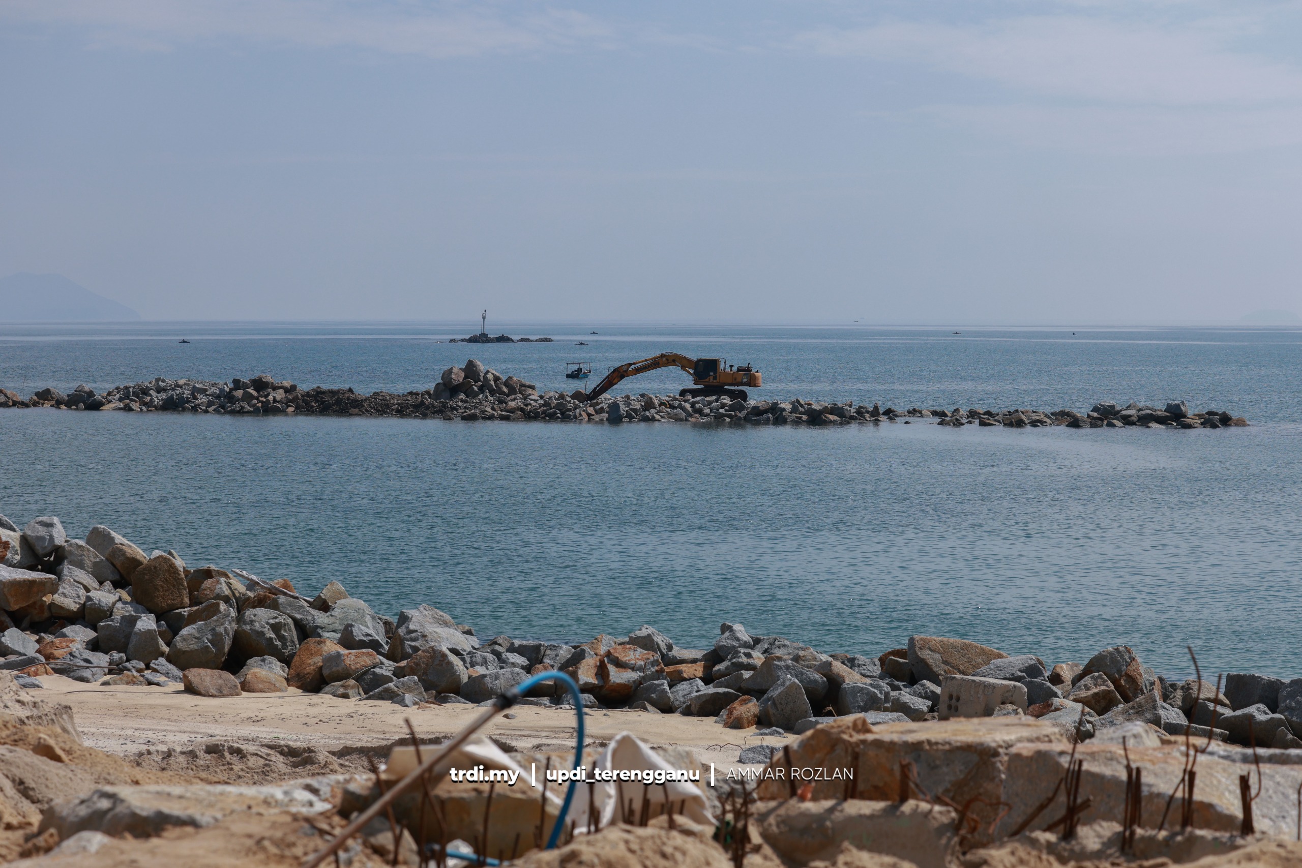 Audit Tegur 'Breakwater' Lewat Siap, Terengganu Harap Persekutuan Segerakan Projek