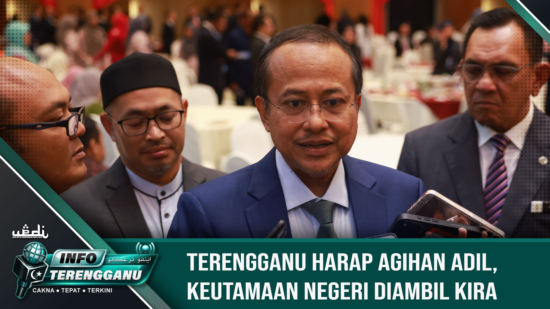 Terengganu Harap Agihan Adil, Keutamaan Negeri Diambil Kira