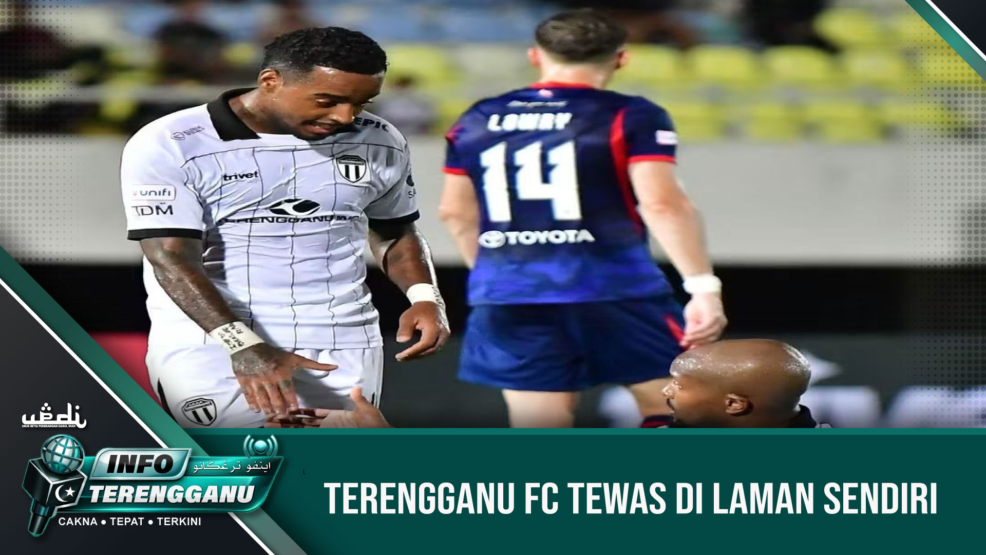 Terengganu FC Tewas Di Laman Sendiri