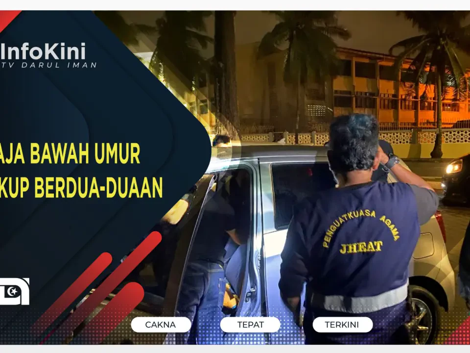 Remaja Bawah Umur Dicekup Berdua-duaan