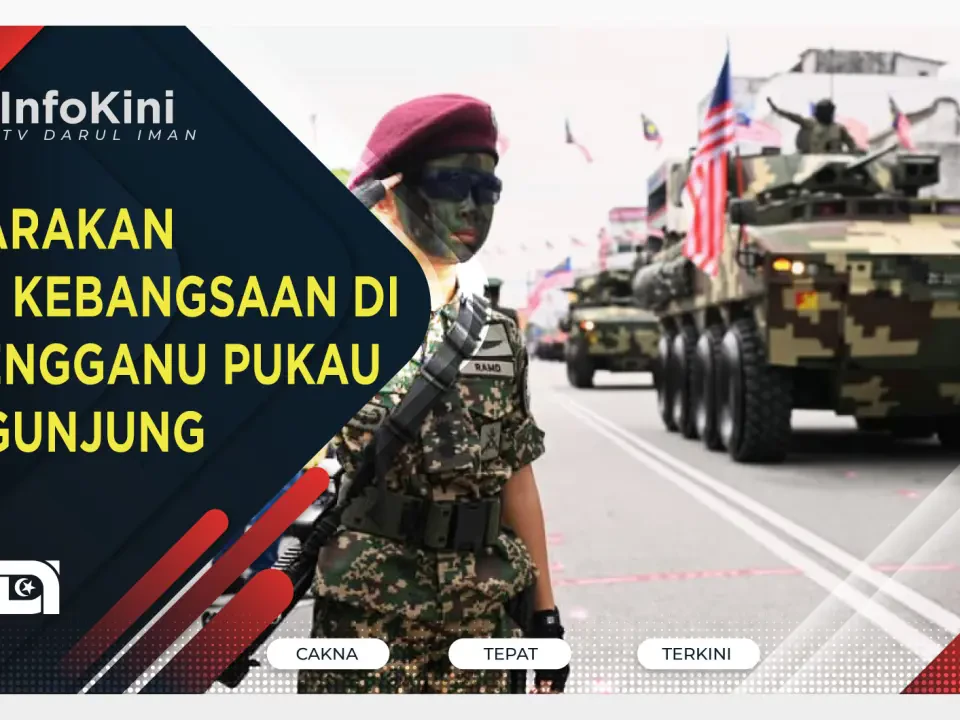 Perarakan Hari Kebangsaan di Terengganu Pukau Pengunjung