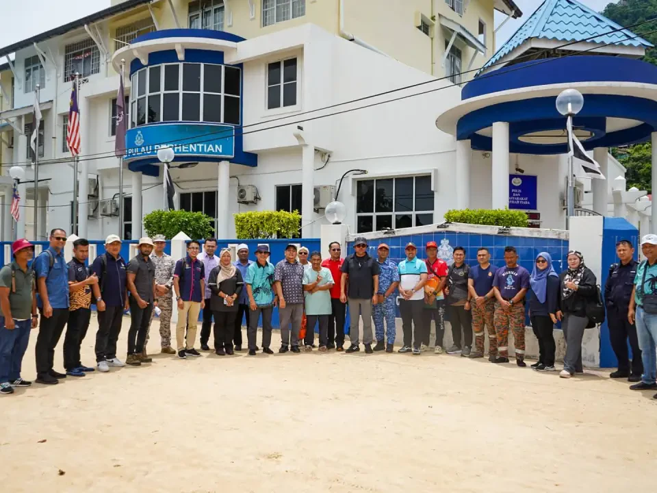 Pasukan Menyelamat Khas Ditubuh di Pulau Perhentian, Pulau Lang Tengah