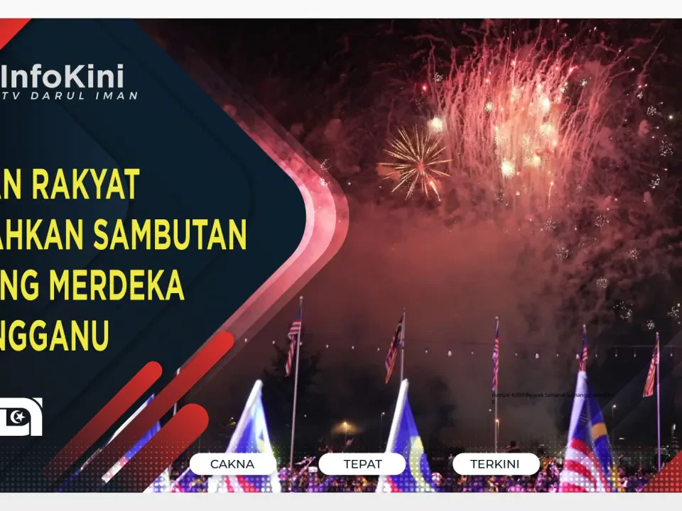 Ribuan Rakyat Meriahkan Sambutan Ambang Merdeka Terengganu