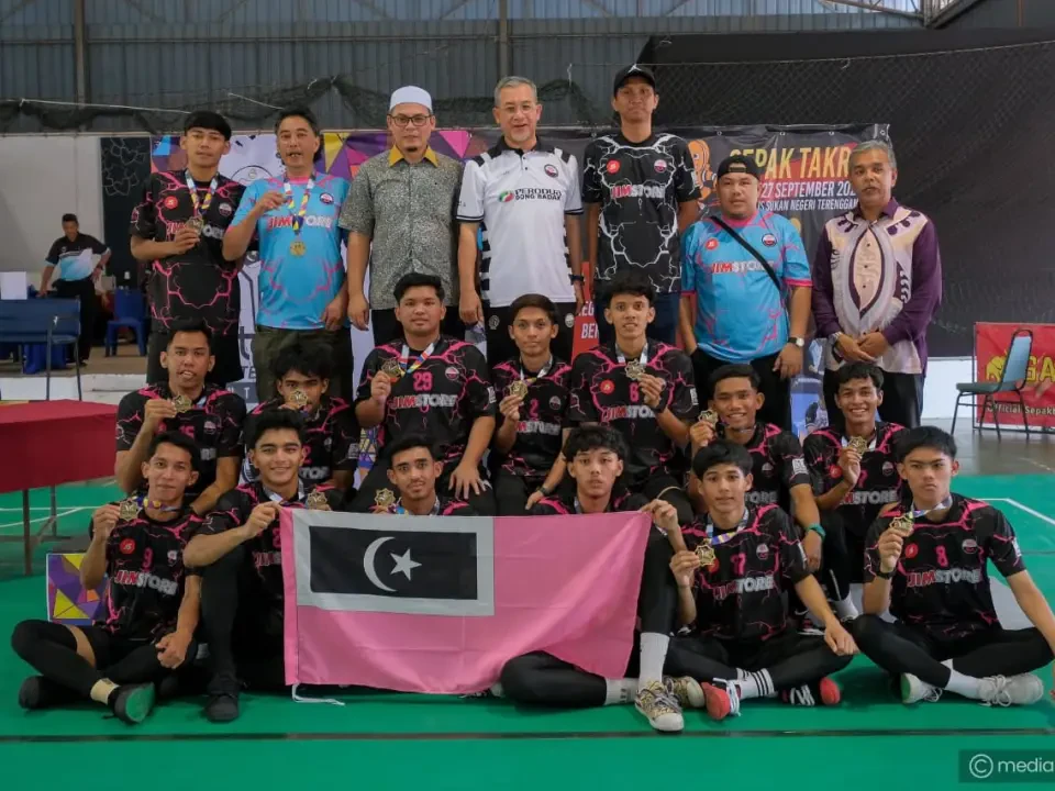 Kuala Nerus Rangkul Emas Sepak Takraw SUTERA III