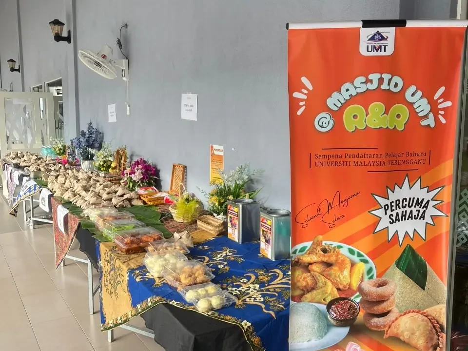 Program R&R: Rehat dan Rawat @Masjid UMT Sambut Mesra Pelajar Baharu