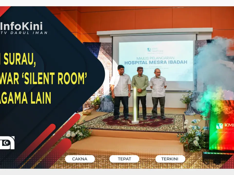 Selain Surau, KMI Tawar ‘Silent Room’ Buat Agama Lain