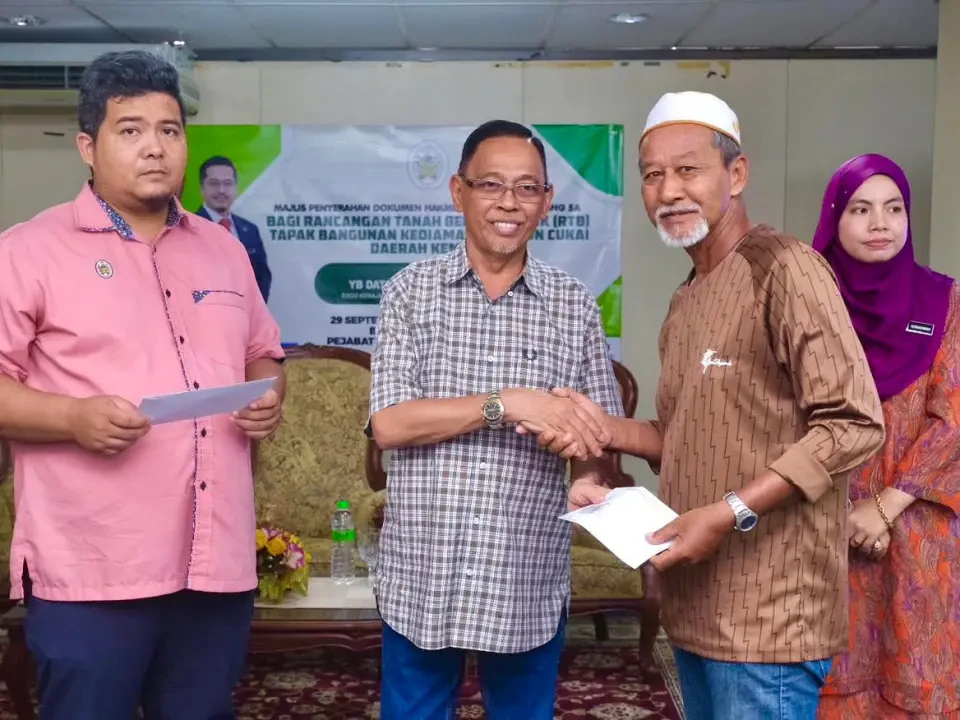 55 Peserta Terima Hakmilik Tanah, 15 Terima Notis Borang 5A