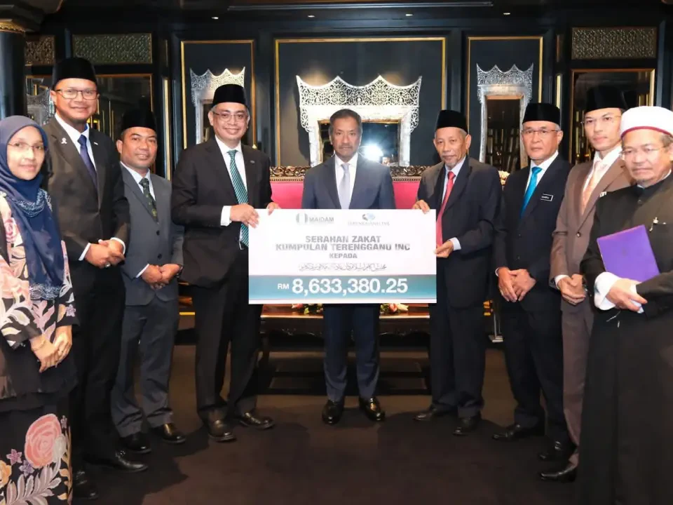 Kumpulan Syarikat Pelaburan Strategik Terengganu Sumbang Zakat RM8.63 Juta