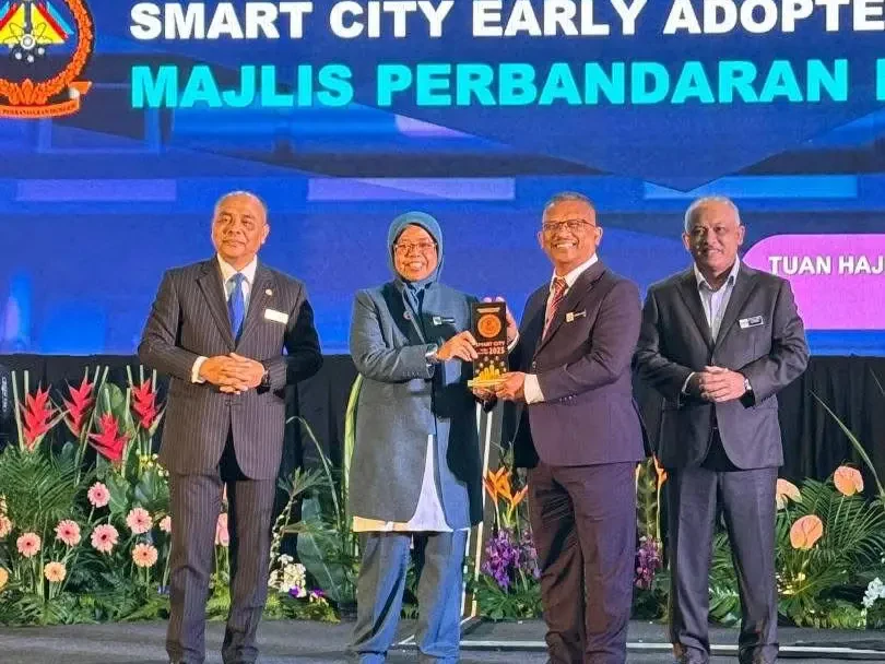 Majlis Perbandaran Dungun Raih Anugerah Bandar Pintar
