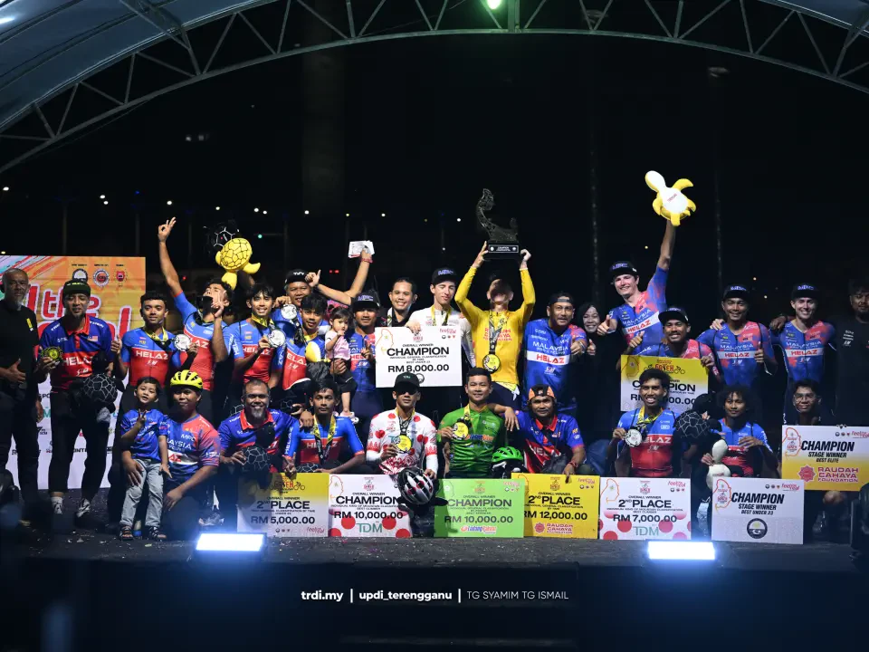 Pelumba Malaysia Pro Cycling Juara Tour Gateh D'Tranung 2025