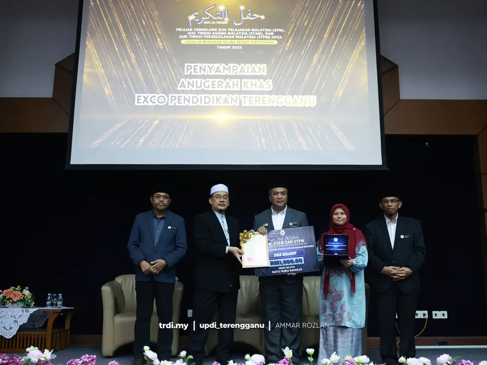 Sekolah Menengah Agama Terengganu Catat Prestasi Cemerlang
