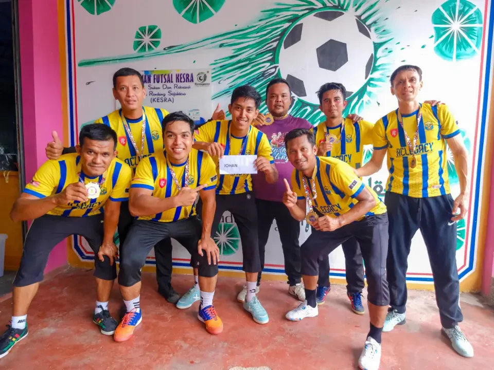 Majlis Daerah Marang Juara Kejohanan Futsal Antara Jabatan