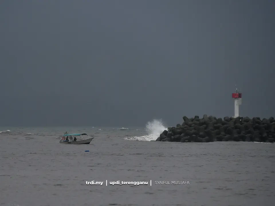 Hujan Tahap Buruk Dijangka Landa Terengganu, Kelantan Hingga Khamis