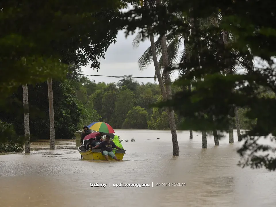 Terengganu Kembali Banjir, 3 PPS dibuka