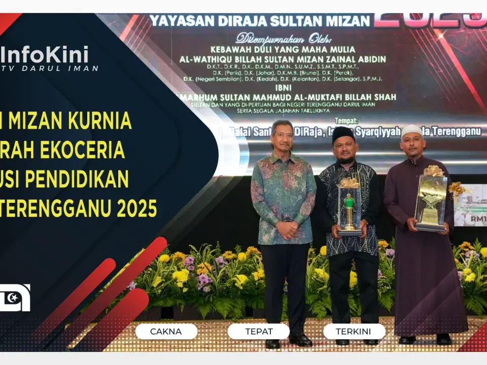 Sultan Mizan Kurnia Anugerah Ekoceria Institusi Pendidikan Islam Terengganu 2025
