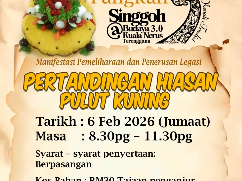 Pertandingan Hiasan Pulut Kuning