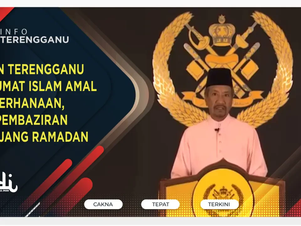 Sultan Terengganu Seru Umat Islam Amal Kesederhanaan, Elak Pembaziran Sepanjang Ramadan