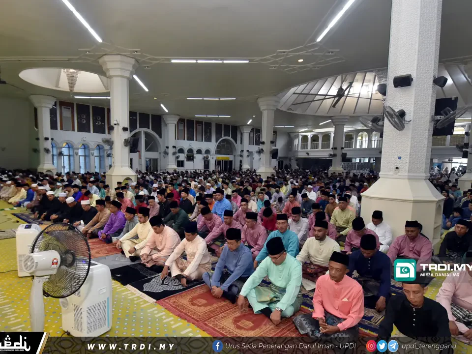 Terengganu Tetap Waktu Solat Aidilfitri