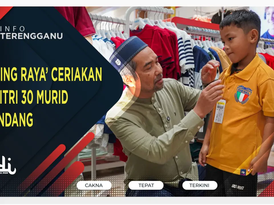 Shopping Raya’ Ceriakan Aidilfitri 30 Murid SK Gondang