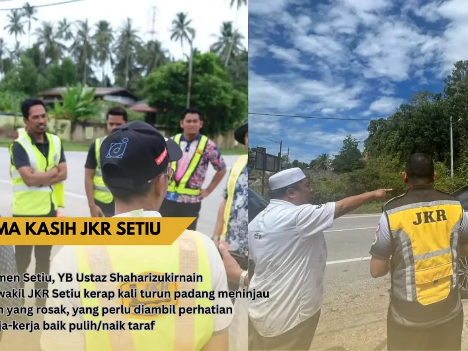 Infrastruktur Setiu Dinaiktaraf:  Penurapan Jalan Persekutuan Untuk Aliran Trafik Lebih Lancar Menjelang Aidifitri