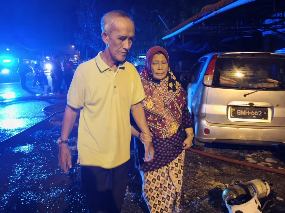 Rumah Bilal Hangus Sekelip Mata