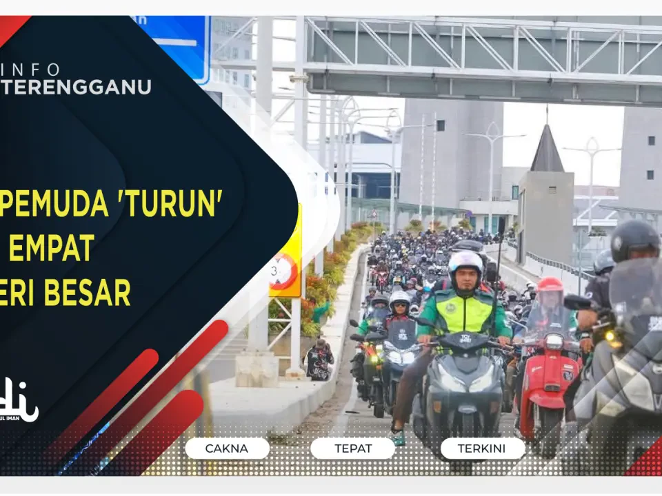 1,000 Pemuda 'Turun' Iringi Empat Menteri Besar