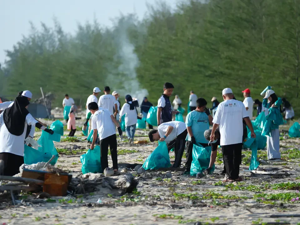 EPIC Jom Bersih 2026 Kumpul 1.3 Tan Sampah Di Pantai Air Tawar