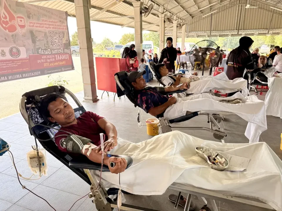 44 Sertai "AMBD" Tampung Bekalan Darah Negeri