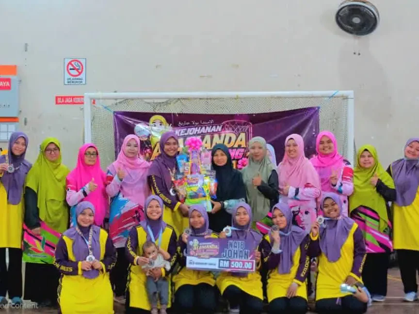 Hijabi Blaze Johan Kejohanan Bola Jaring Piala  Ahli Parlimen Setiu