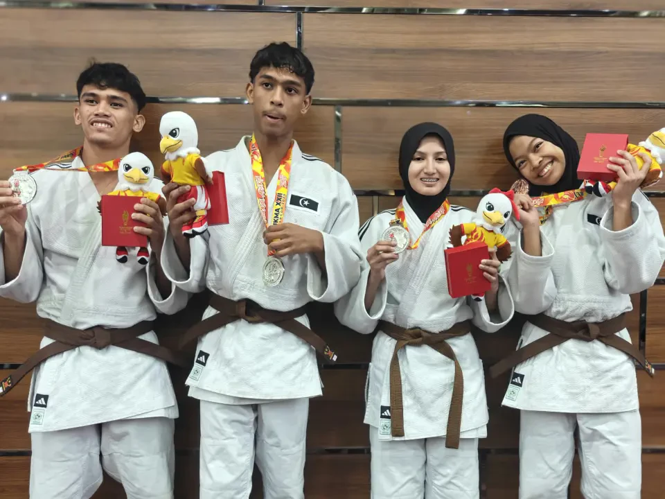 SUKMA 2026: Skuad Judo Terengganu Bawa Pulang Tiga Perak, Satu Gangsa