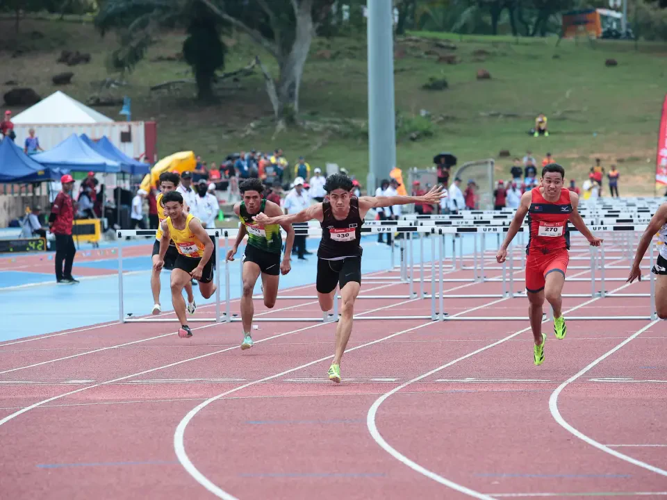 SUKMA 2026: Armin Pecah Rekod SUKMA, Pertahan Emas 110m Lari Berpagar