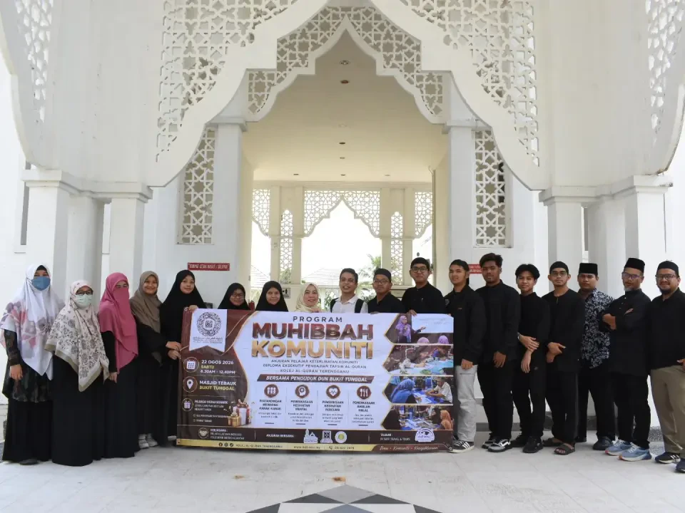 Pelajar DEPT KQT Turun Padang, Dekati Komuniti Tebauk
