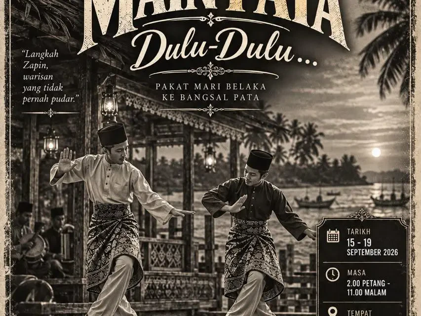 Bangsal Pata Kembalikan Nostalgia Lama di Karnival Pantai Terengganu 2026