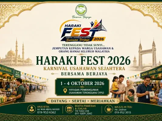 EXCO Empat Negeri Sepentas Kongsi Perspektif Keusahawanan di Haraki Fest