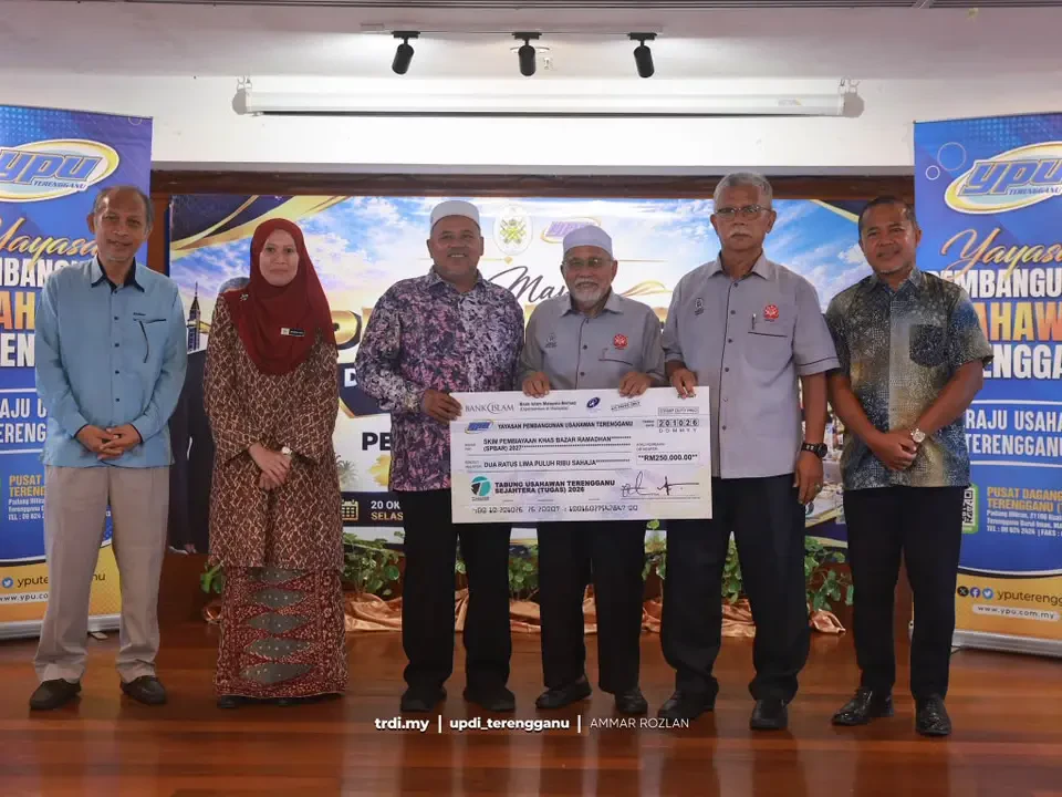 130 Peniaga Kecil Terima Pembiayaan Khas Bazar Ramadan Terengganu RM250,000